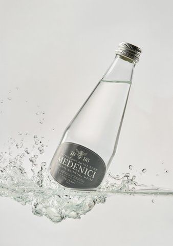 Мінеральна вода Medenici газована 0.33 л /СКЛО 13950155 фото