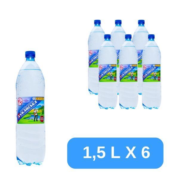 Минеральная вода Лужанская 1.5 л, ПЭТ/Ящик 73499820 фото