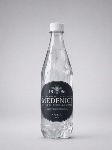 Мінеральна вода Medenici газована 0.5 л /ПЕТ 13950157 фото