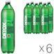 Detox Aqua Миргород, 1 л, минеральная вода сильногазированная, лечебно-столовая, ПЭТ 0000001 фото 1